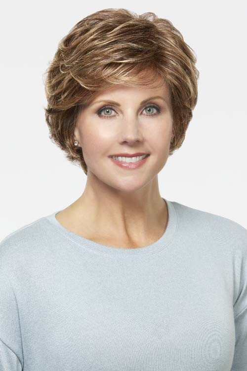 Carly_Front, Henry Margu Wigs, Color Shown is 8-27-33H 