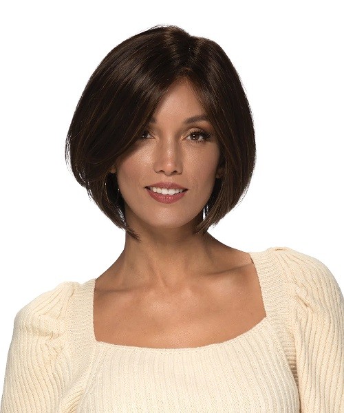 Meritt_Front, Lace Line Collection by Estetica Wigs, Color shown is 6/28F