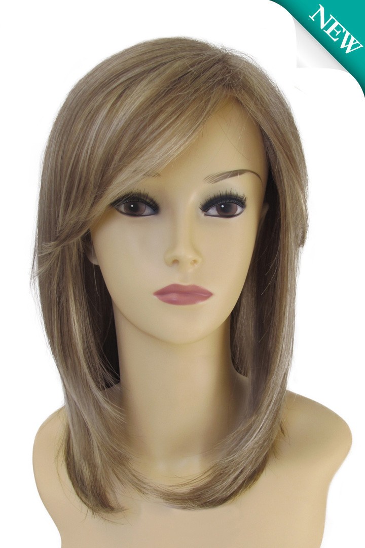 Mono Wiglet 413-MP_front,Hair Piece Collection,Estetica Wigs (color shown is R12/26CH)