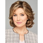 Debutante_Front, Luxury Collection by Eva Gabor Wigs, Color Shown: GL11-25SS SS Honey Pecan