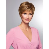 Elation_Front, Gabor Essentials Collection by Eva Gabor Wigs, color shown is Brown-Blonde