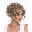 Kelsey_Front, Open Top collection by Envy Wigs, color show is Ginger Cream 