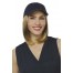 Classic Hat Navy_Front, Hair Accents Collection by Henry Margu Wigs, color Shown is 24H18