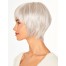 Cameo Cut_Left, Gabor Collection by Hairuwear Wigs, Color Shown is  GL56-60 Sugared Silver 