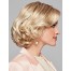 Twirl & Curl_Right, Luxury Collection by Eva Gabor Wigs, Color Shown: GL14-22SS SS Sandy Blonde