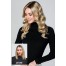 Top Coverage Wavy 18"_Left-insert, Topper Collection by Jon Renau Wigs, Color shown is 12FS8