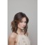 Medium Wavy TP Mono_Right,Amore Topper Collection by Rene of Paris, Color shown is Marble Brown-LR