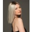 Sutton_Right, High Society Collection by Estetica Wigs, Color shown is  SILVERSUNRT8