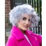 Suzi_Right, Open Top Collection by Envy Wigs, Color Shown is Medium Grey