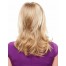 Top Notch_back model view,Synthetic Hair Addition Collection,Jon Renau Wigs (color shown is 12FS8)